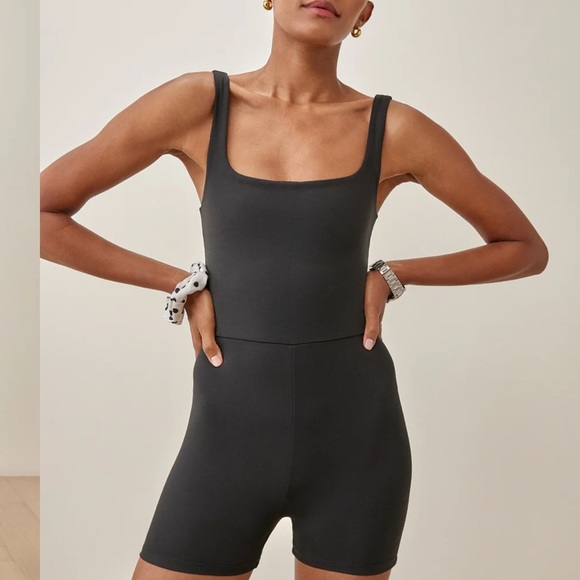 Reformation Other - Reformation Dev Ecostretch short jumpsuit